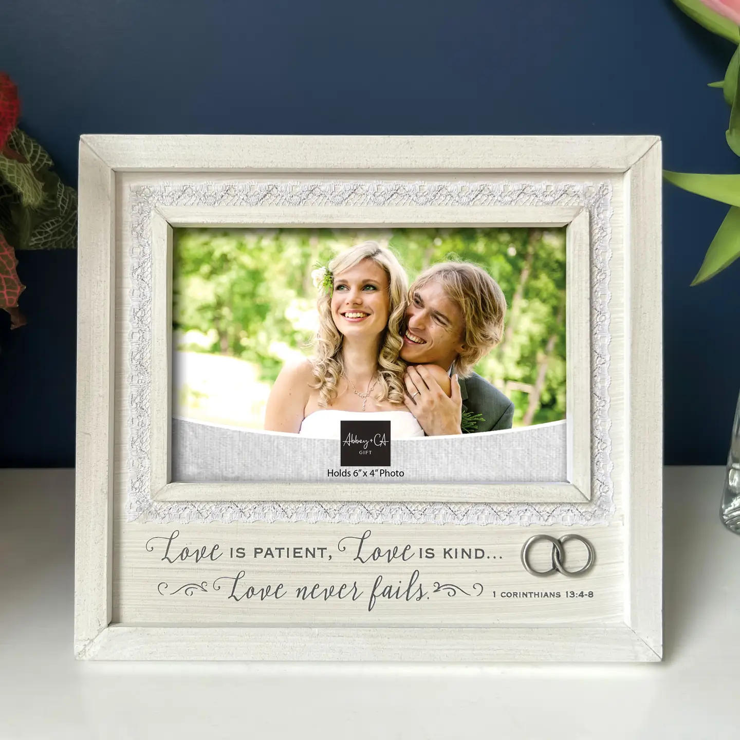 Love Is Patient Wedding Frame