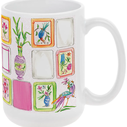 MAHJONG PINK 15OZ Mug