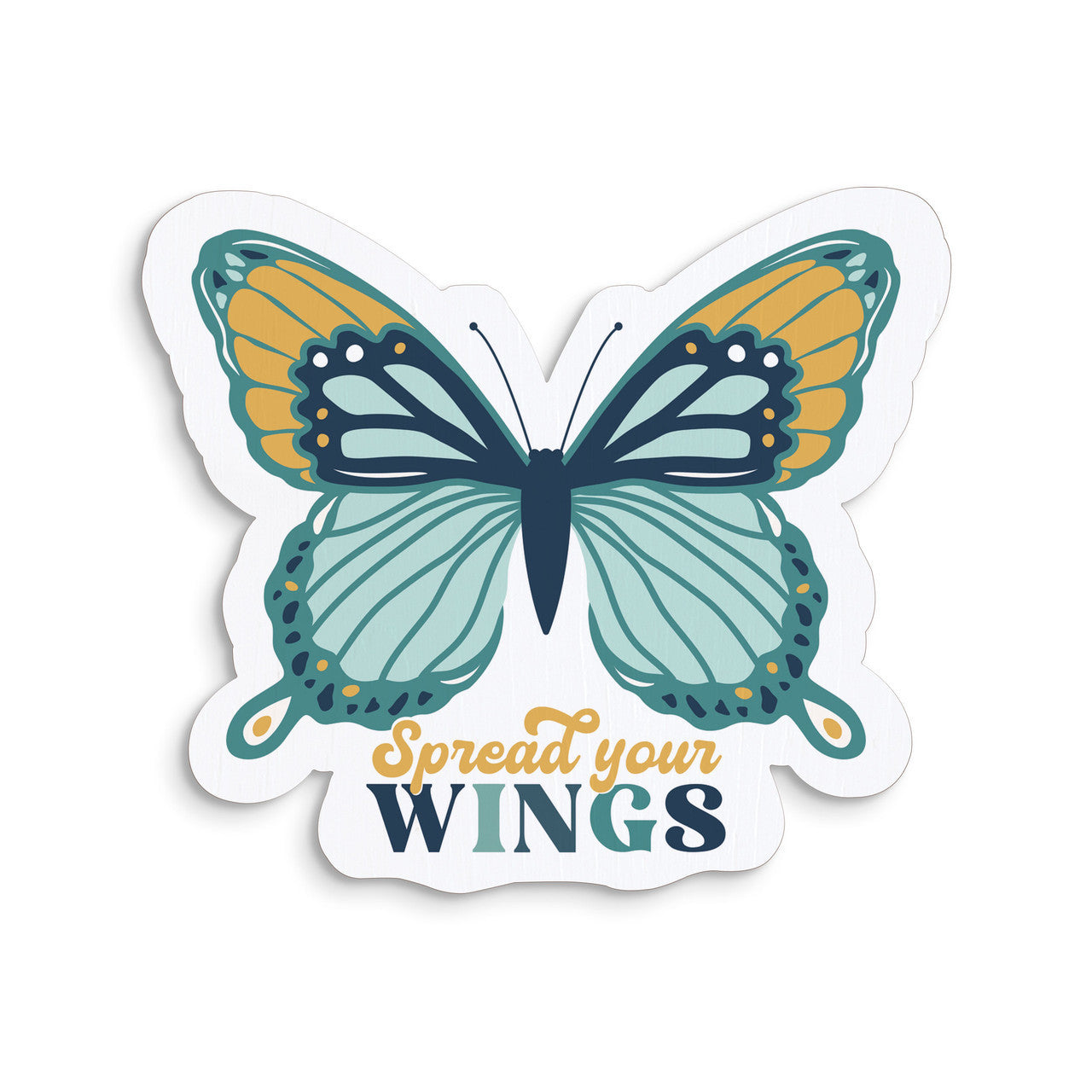 BUTTERFLY SPREAD YOUR WINGS MAGNET