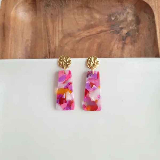 Paradise Pink Mia Mini Earrings