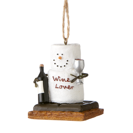 Wine Lovers Smores Ornament