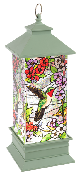 Led Shimmer HUMMINGBIRD Lntern