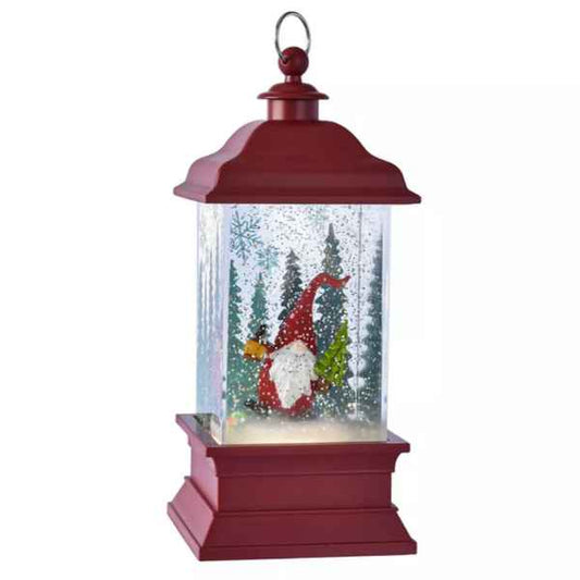 LED SANTA GNOME LANTERN
