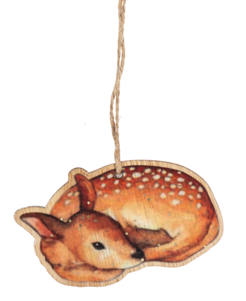 FAWN FOREST ANIMAL ORNAMENT