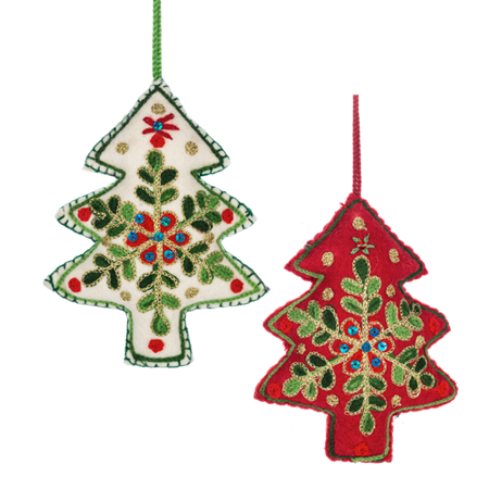 Wool Blend Tree Ornament