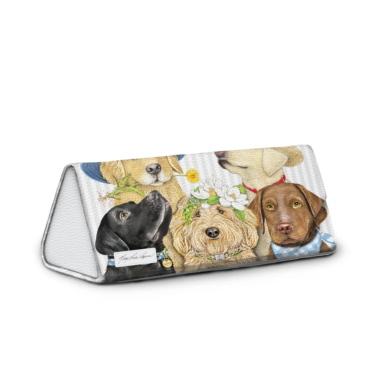 Dogs By Mary Lake Thompson Eyeglass Case
