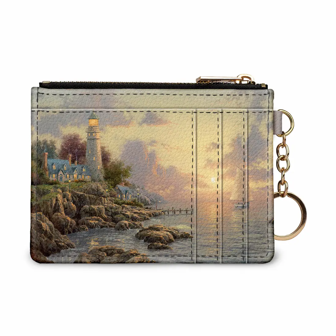 THOMAS KINKADE Keychain Wallet