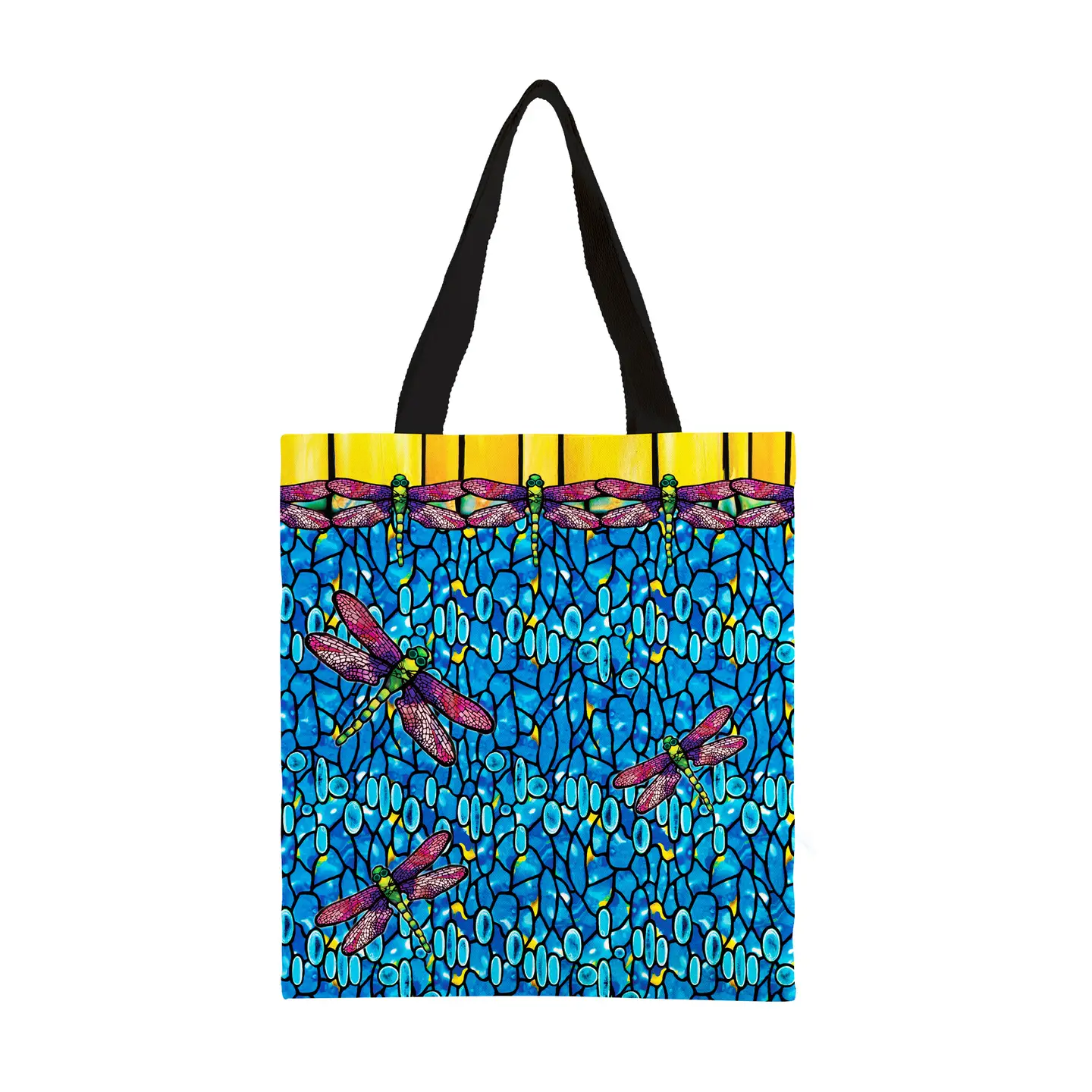 DRAGONFLY TIFFANY TOTE