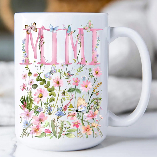 MIMI 15OZ FLORAL MUG