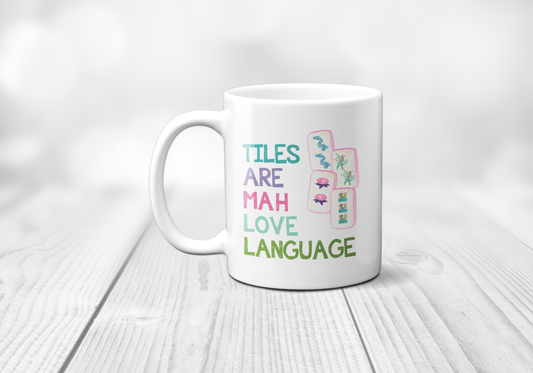 11OZ Mahjong Tile Love Mug