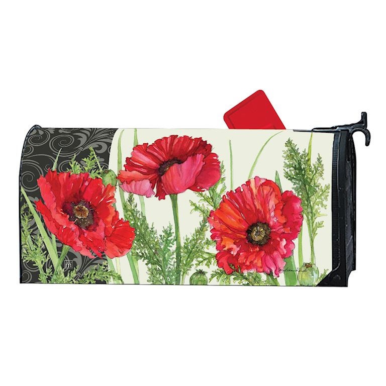 Regal Poppies Mailwrap