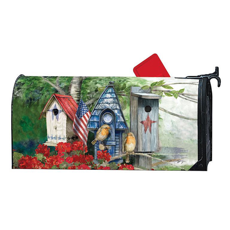 Nature Home Patriotic Mailwrap