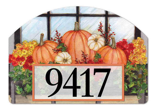 Autumn Window Yard Magnet