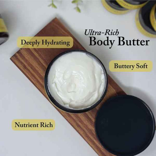 3OZ Body Butter Vanilla Rose & Honey