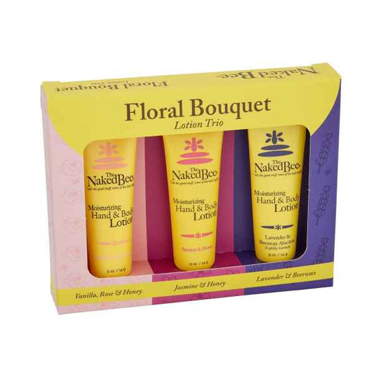 Floral Bouquet Lotion Trio