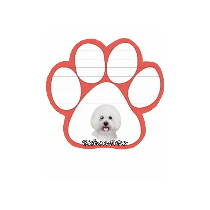 Bichon Frise Dog Paw Mag Pad