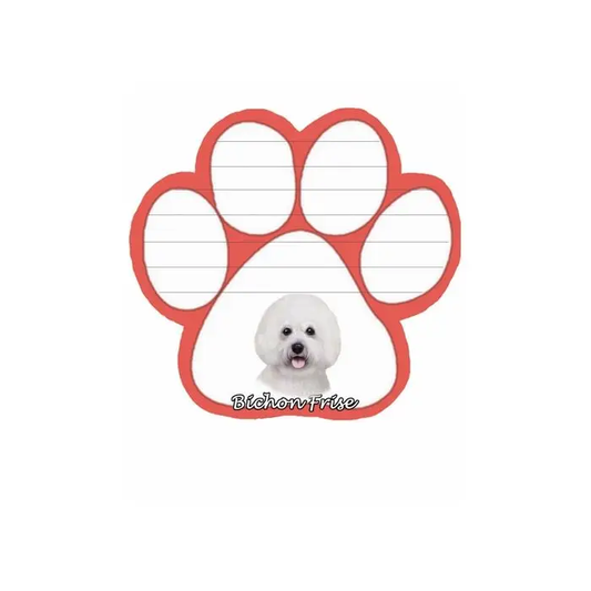 Bichon Frise Dog Paw Mag Pad