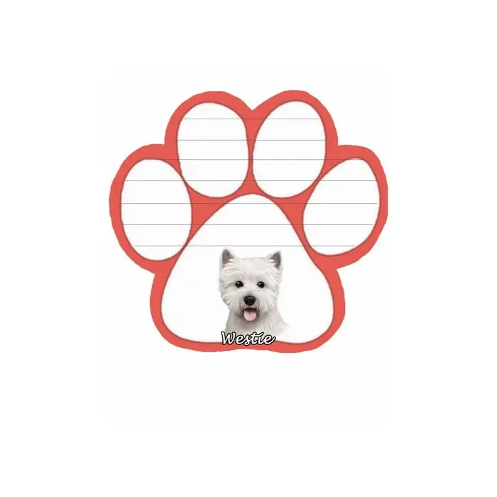 Westie Dog Paw Mag Pad