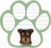 Yorkie Dog Paw Mag Pad