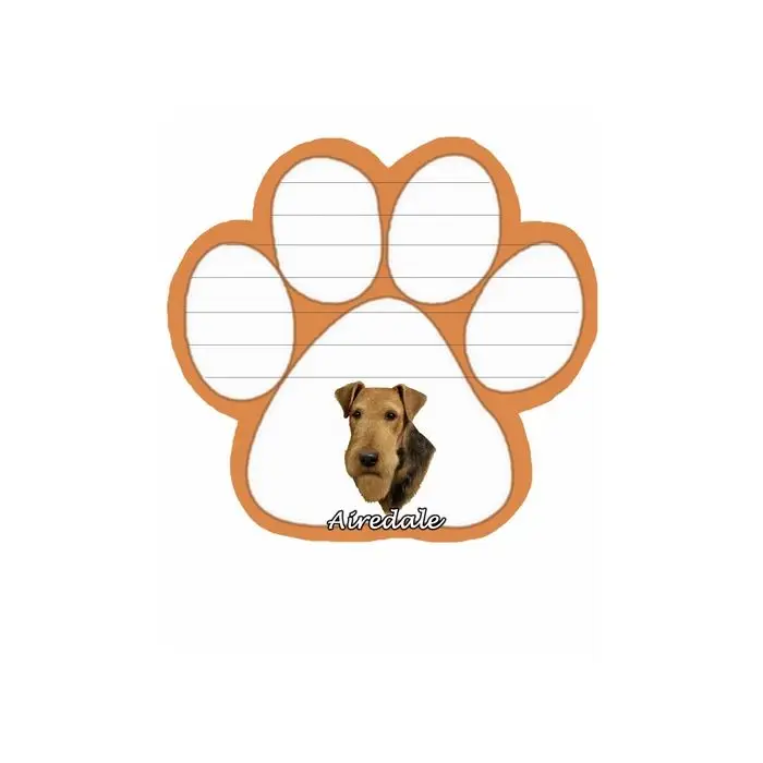 Airedale Dog Paw Mag Pad