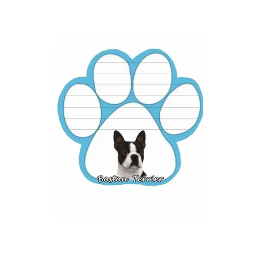 Boston Terrier Dog Paw Mag Pad