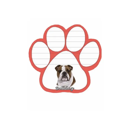 Bulldog Dog Paw Mag Pad
