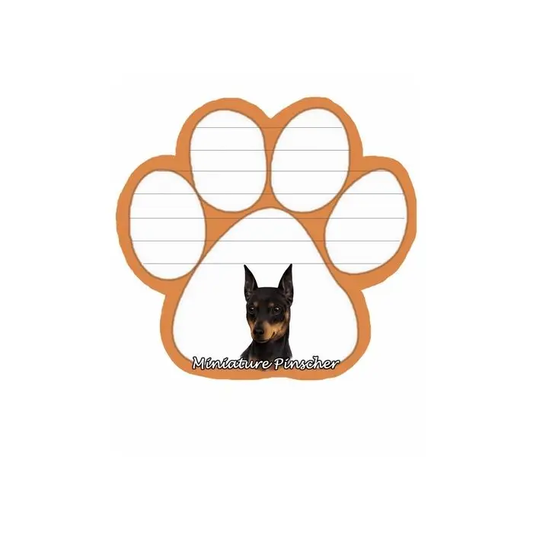 Min Pin Dog Paw Mag Pad