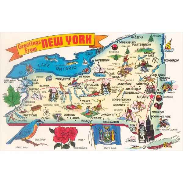 New York State Sticker
