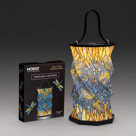 Tiffany Dragonfly Origami Lantern