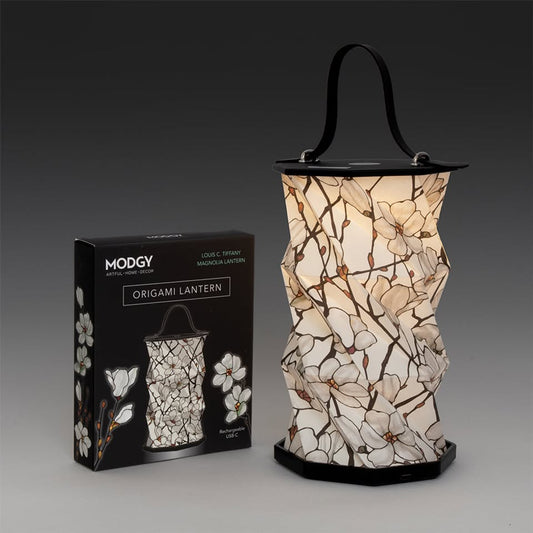 Tiffany Magnolia Origami Lantern