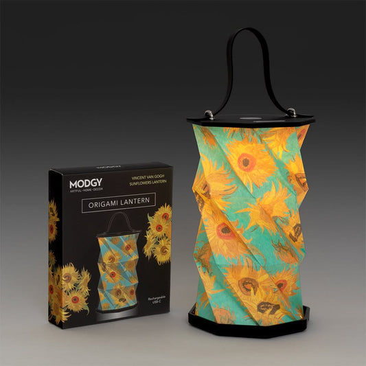 Van Gogh Sunflowers Origami Lantern