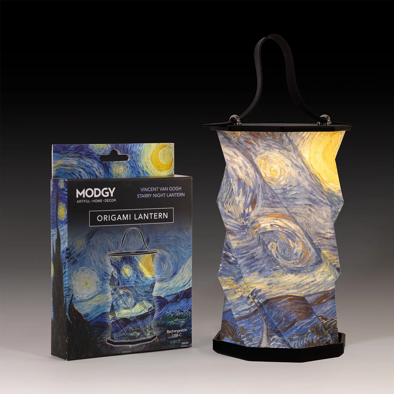 Starry Night Origami Lantern