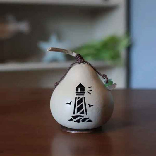 TINY COASTAL LIGHTHOUSE GOURD