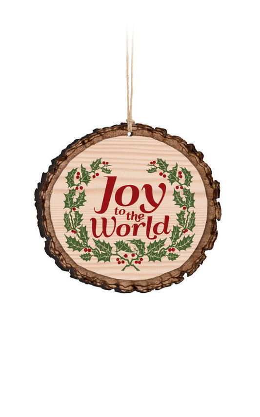 Joy To the World Barky Ornament