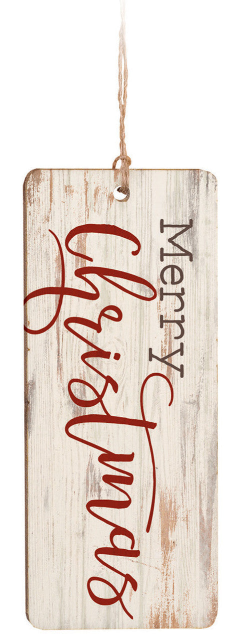 MERRY CHRISTMAS ORNAMENT