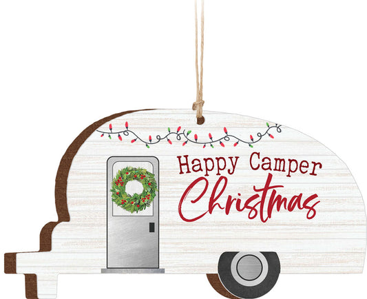 Happy Camper Ornament
