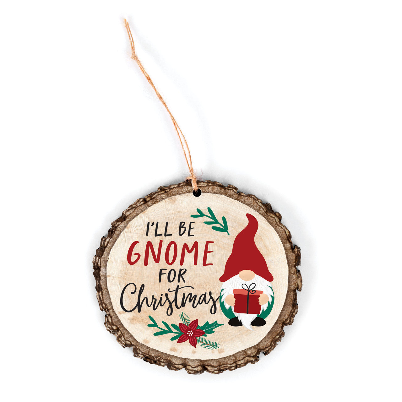 Gnome Barky Ornament