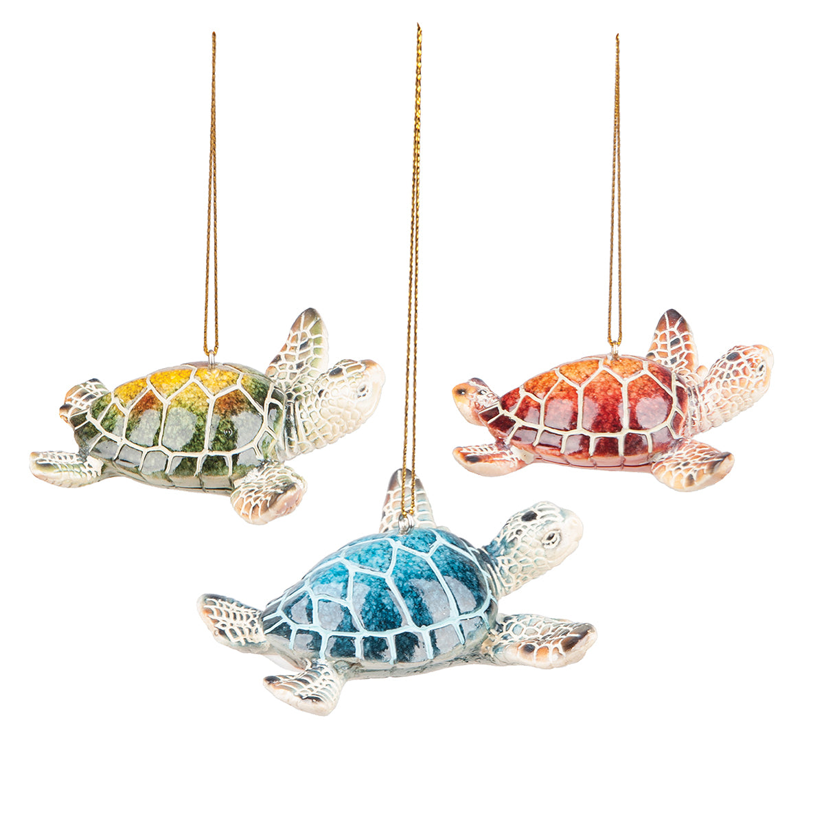 Sea Turtle Ornament - Asst Colors