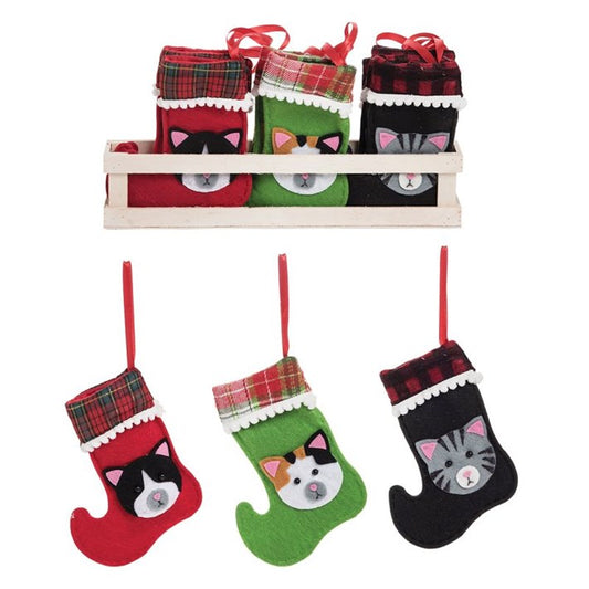KITTY STOCKING ORNAMENT