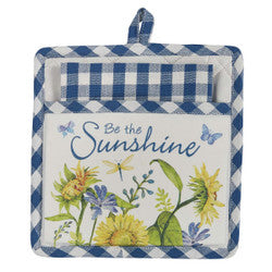 SUNNY DAY POCKET POTHOLDER SET