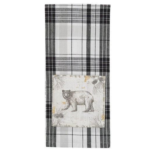 Refined Rustic Bear Towel