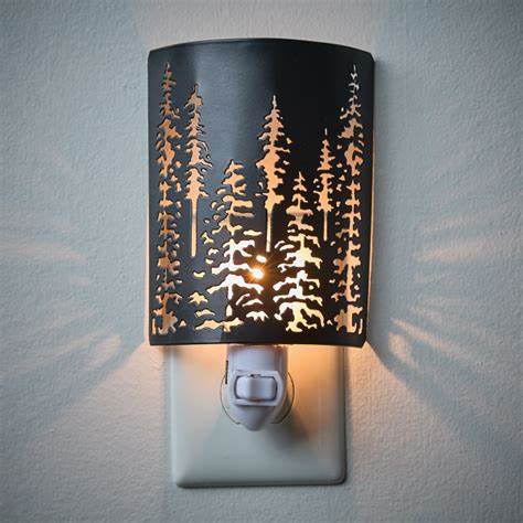 FIR TREES NIGHT LIGHT
