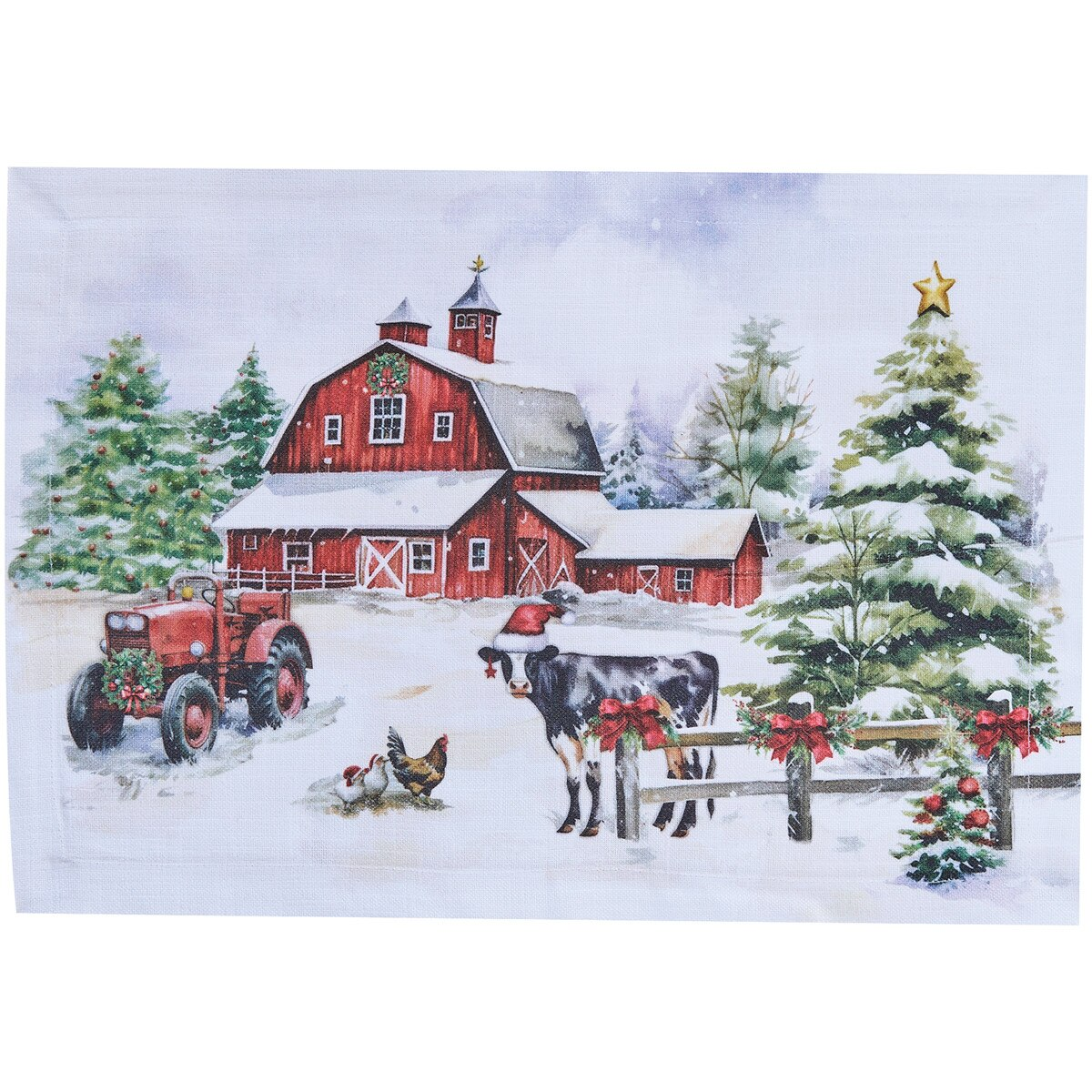 CHRISTMAS AT THE FARM PLACEMAT