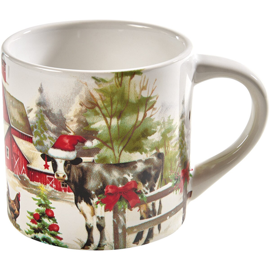 CHRISTMAS AT THE FARM MUG