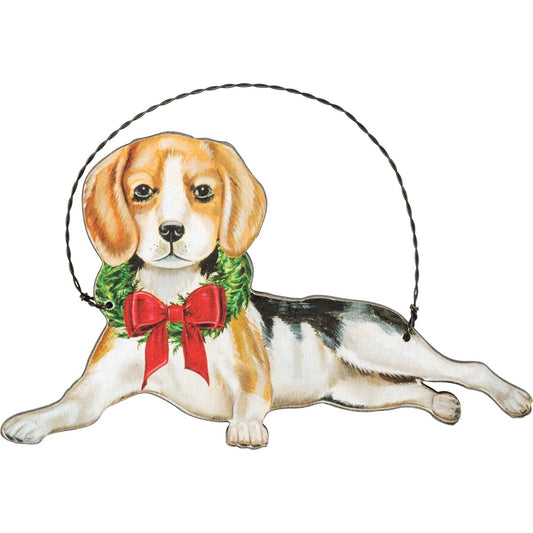 *Christmas Beagle Orn