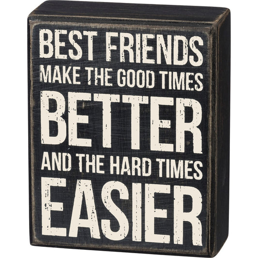 BEST FRIENDS BOX SIGN
