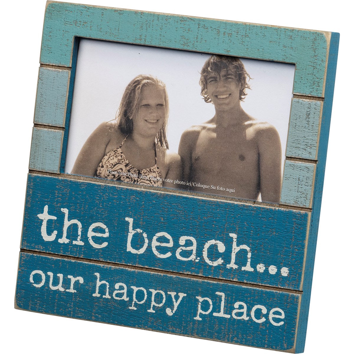 The Beach Slat Photo Frame