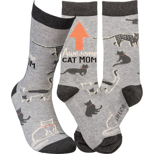 Cat Mom Socks