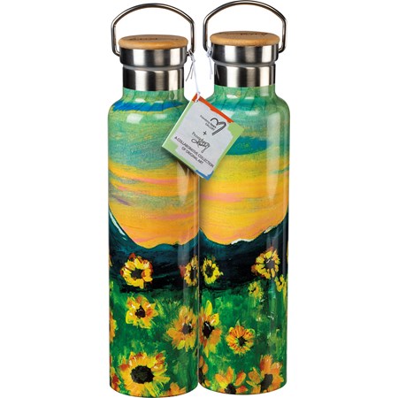Sunflowers Insulated Bottle