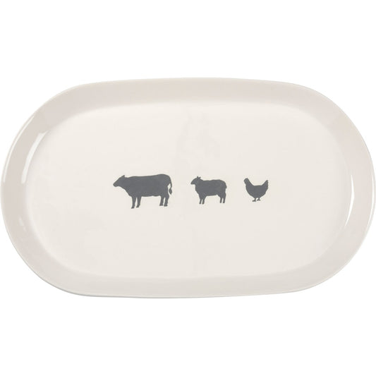 Farm Oval Platter